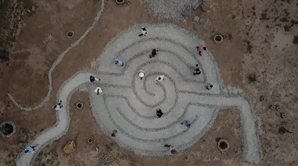Cosmic Vortex Labyrinth